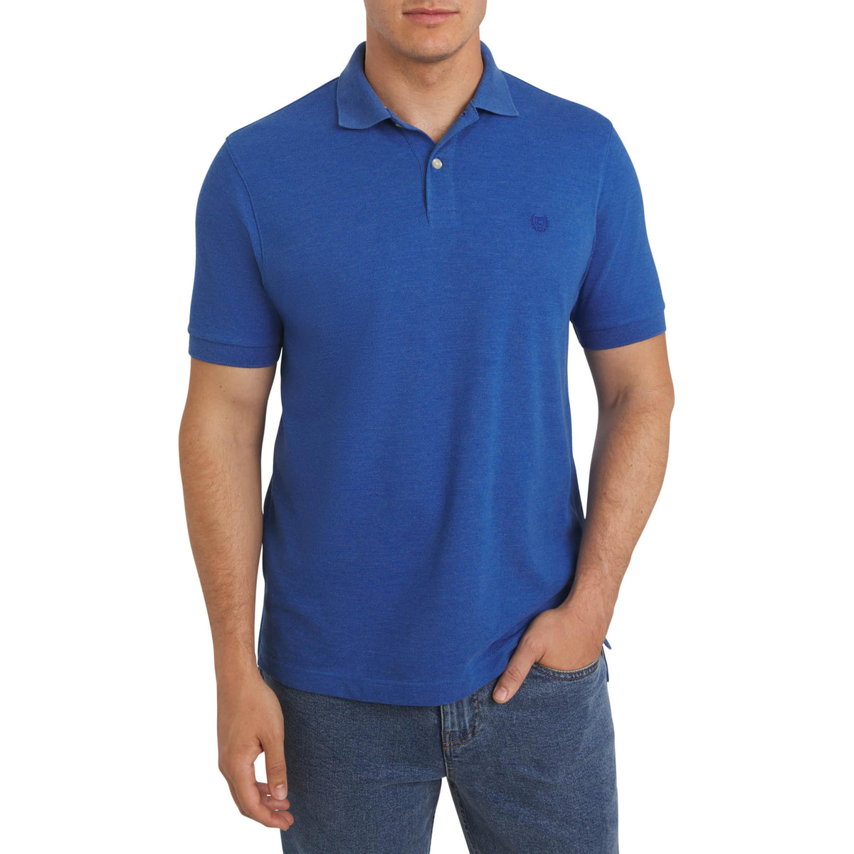 Chaps Men's Everyday Casual Classic Fit Stretch Pique Polo Shirt (S-2XL)
