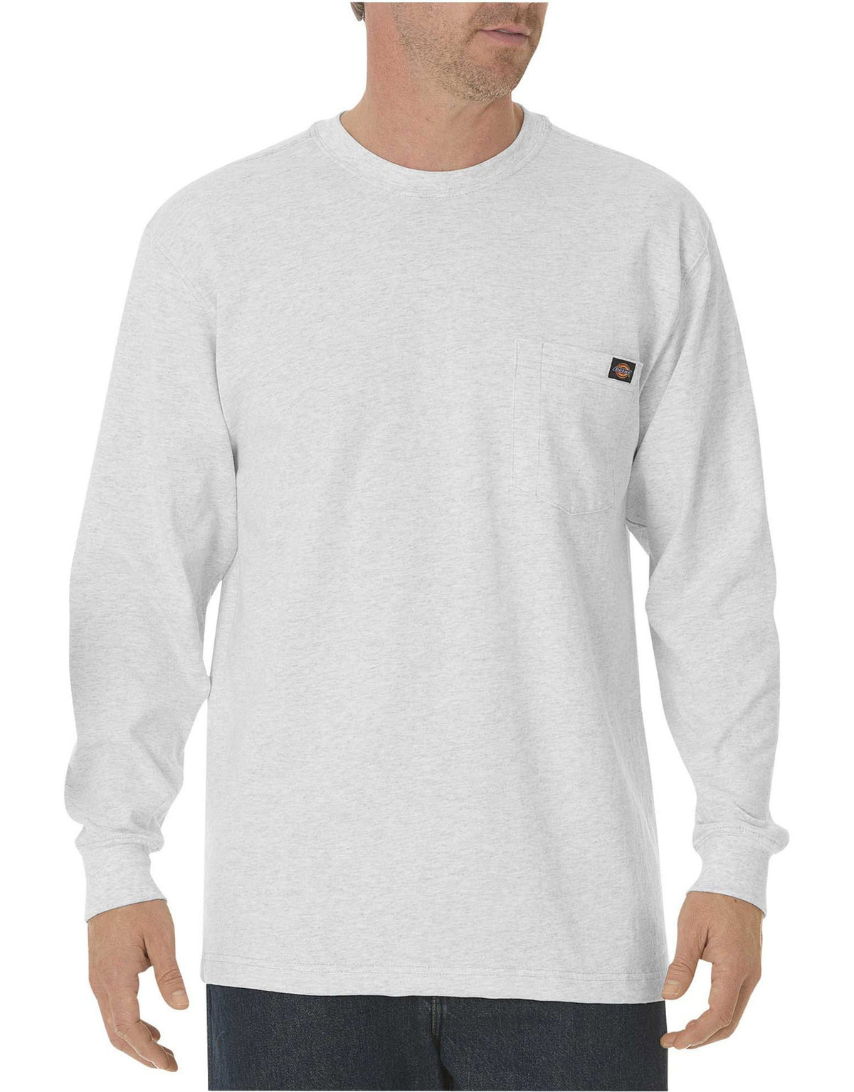 Dickies Men's Heavyweight Long Sleeve Pocket T-Shirt