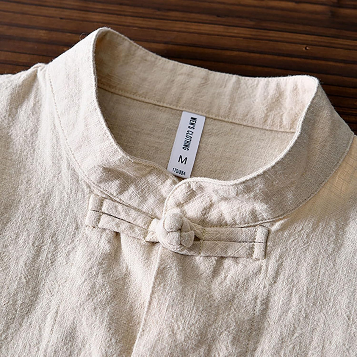Men's Shirt Tang Suit Shirt Long Sleeve Traditional Kung Fu Uniform Chinese Frog Buttons Lightweight Jacket Summer