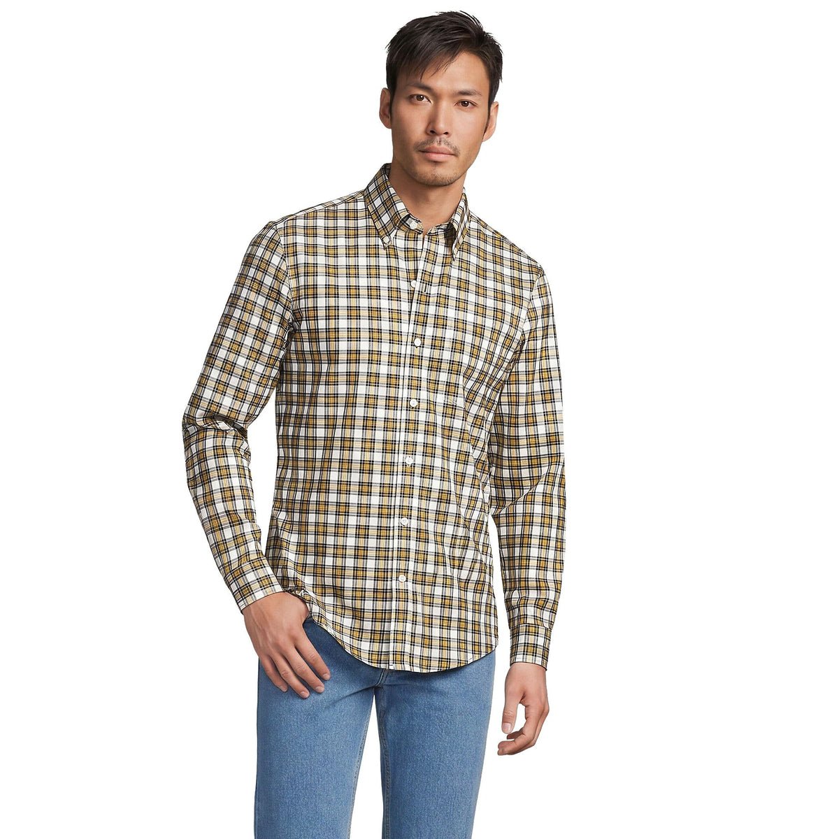 Men's Traditional Fit No Iron Twill Shirt
