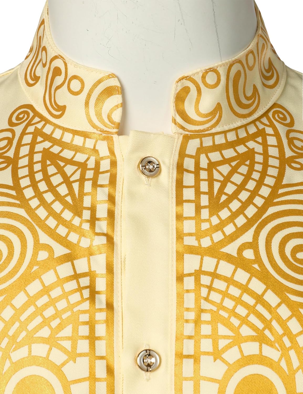 LucMatton Men's African Attire 2 Piece Dashiki Outfit