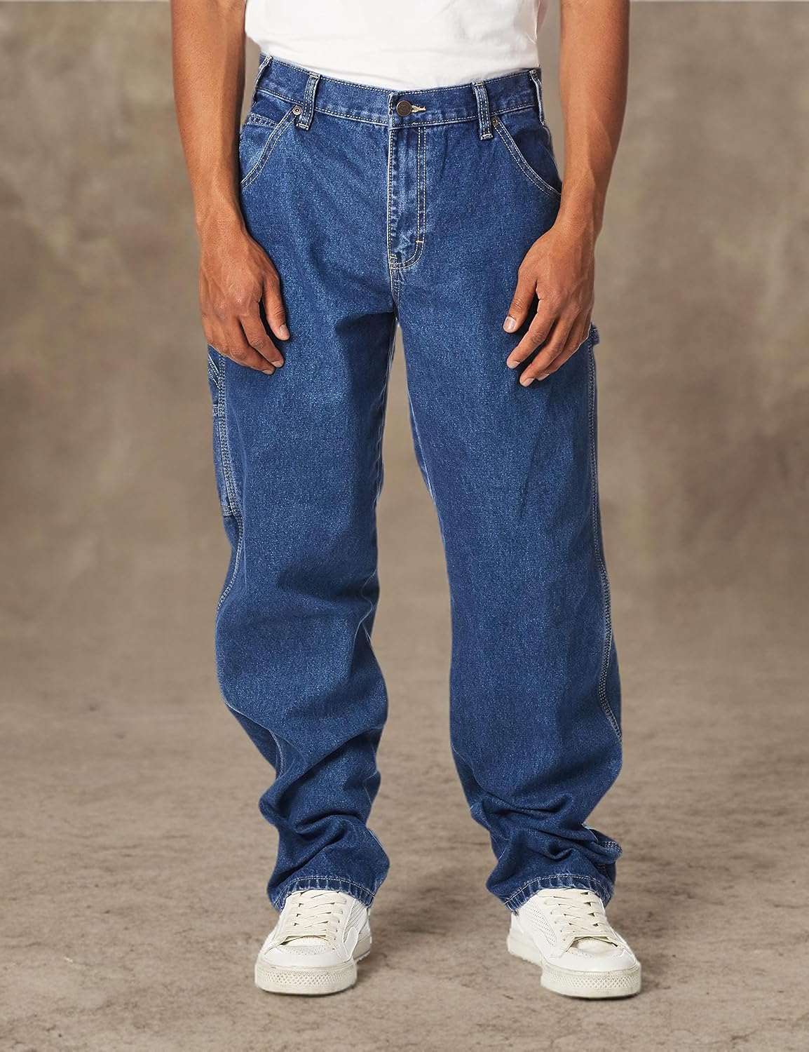 Dickies Men's Relaxed Straight-fit Carpenter Jean