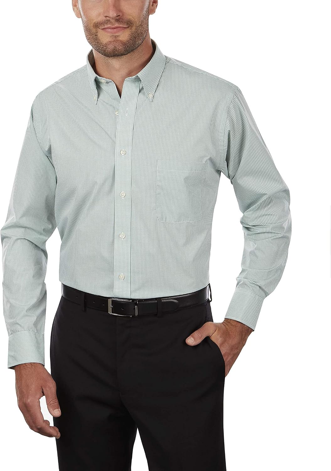 Van Heusen Men's Pinpoint Stripe