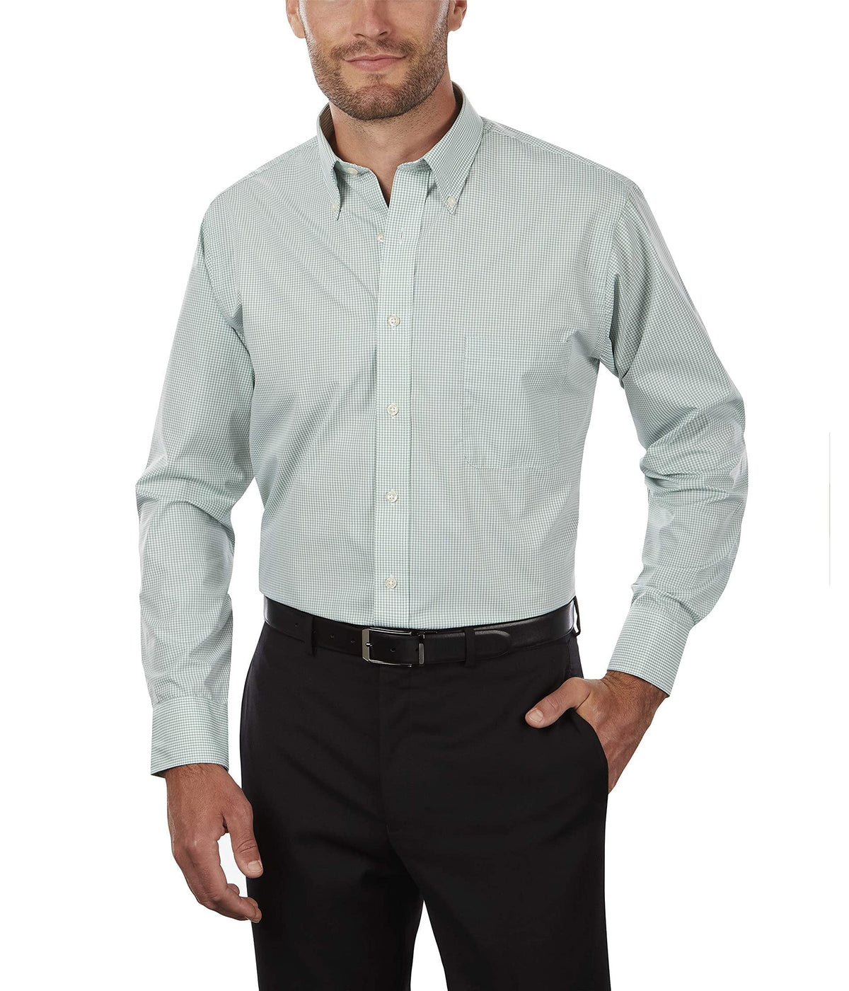 Van Heusen Men's Pinpoint Stripe