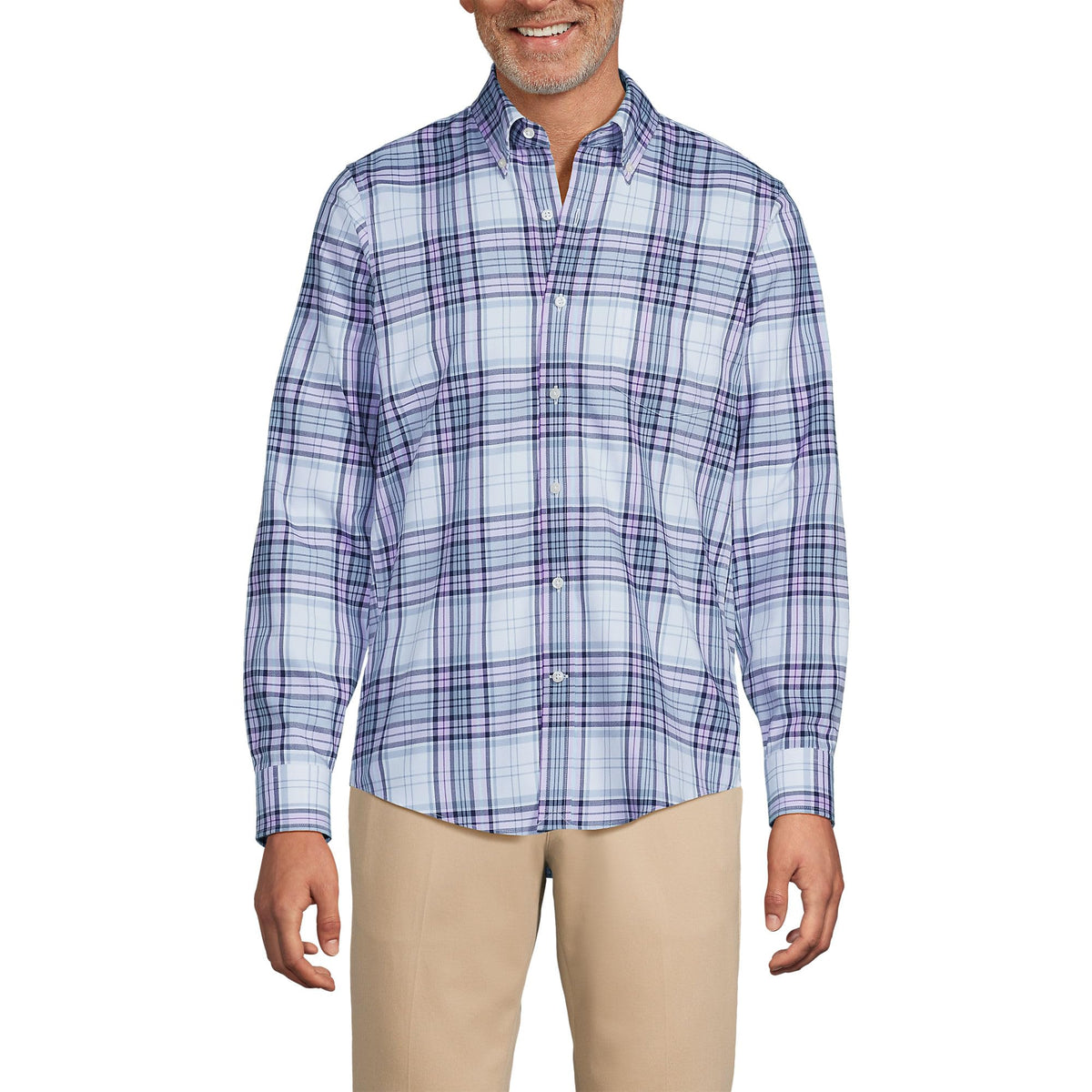 Men's Traditional Fit No Iron Twill Shirt