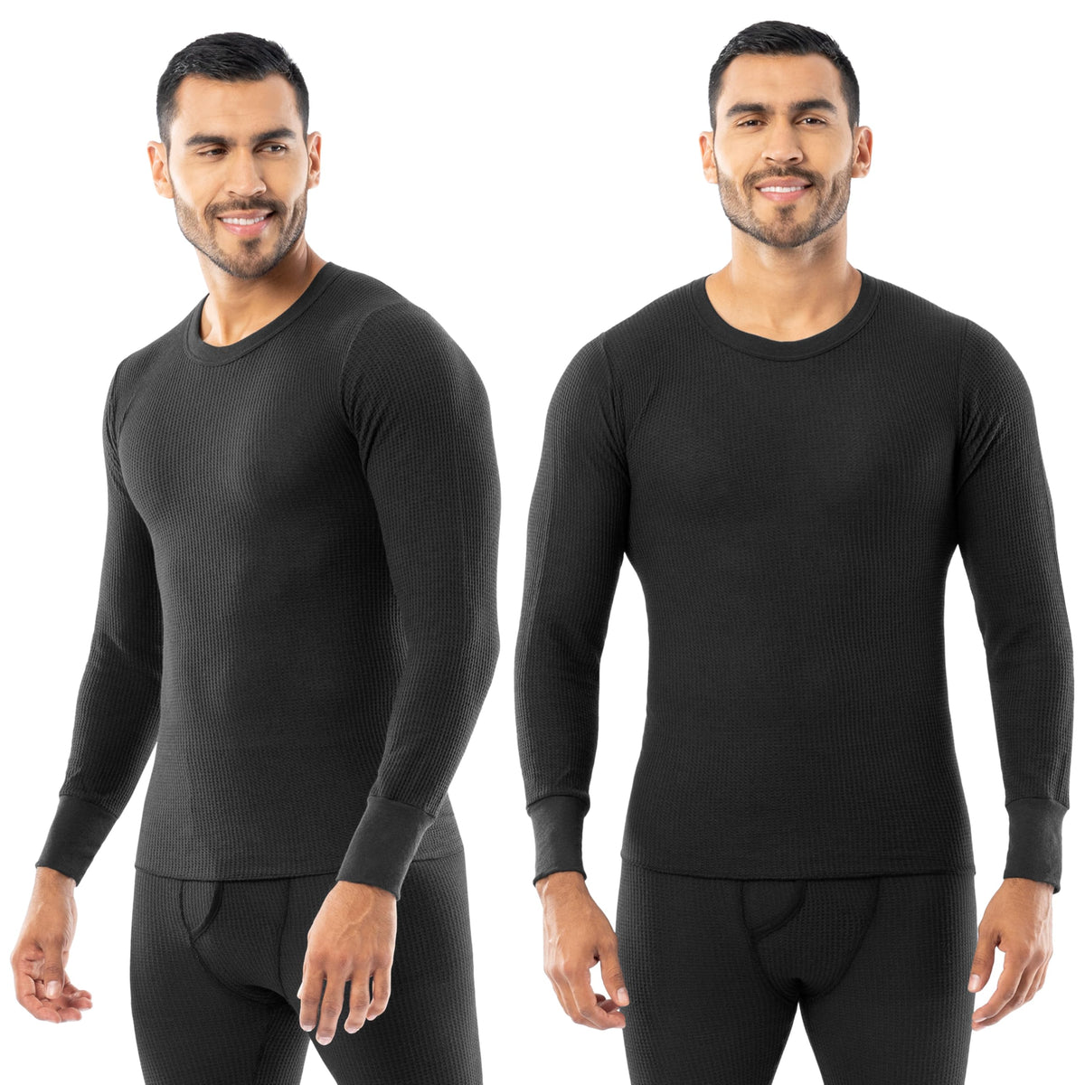 Indera Men's Traditional Waffle Thermal Underwear Long Sleeve Shirt