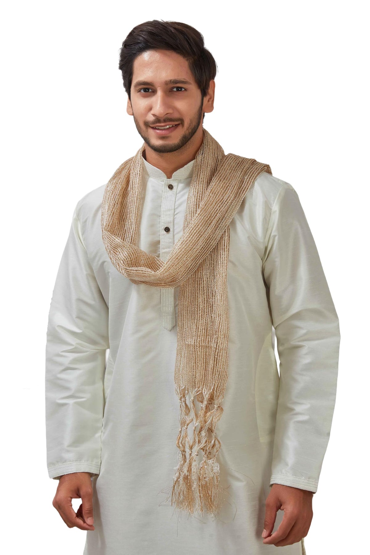 Indian Traditional Kurta Sherwani Dupatta Shawl Scarf For Men (Only Dupatta)