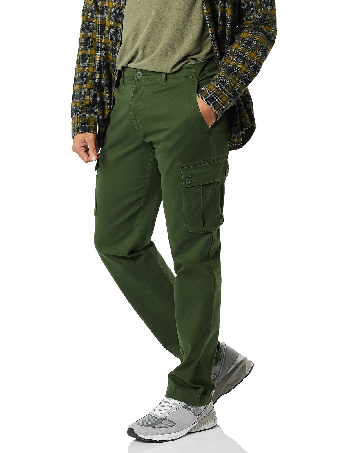 Amazon Essentials Men's Straight-Fit Breathable Stretch Cargo Pants (Available in Big & Tall)