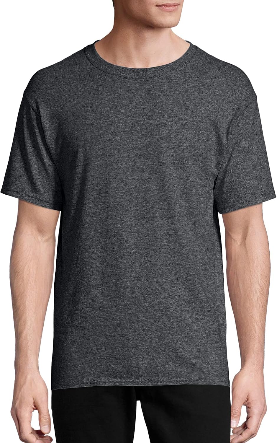 Hanes Men's T-Shirt Pack - 4 or 6 Pack - Essential-T Crewneck Cotton T-Shirts - Everyday Men's Clothing - Big & Tall