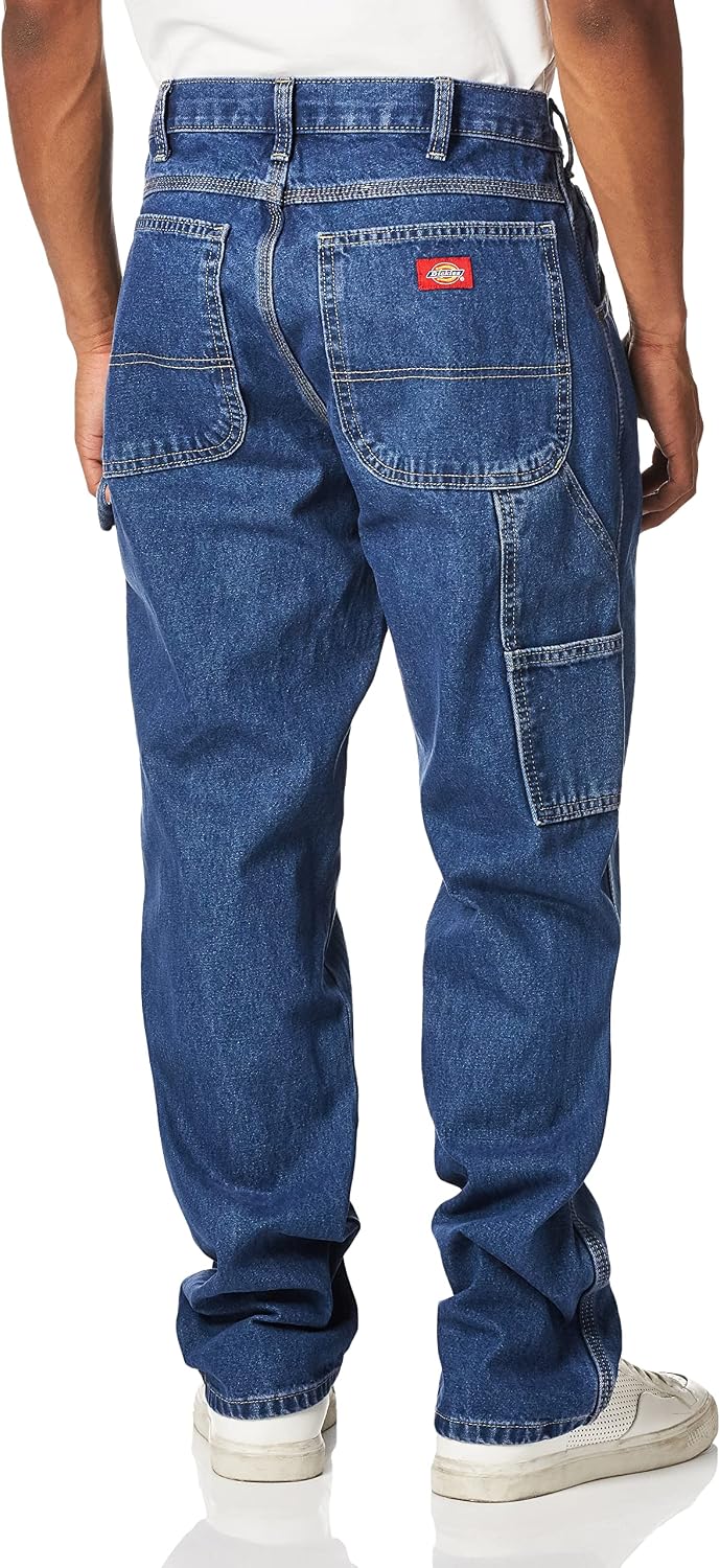 Dickies Men's Relaxed Straight-fit Carpenter Jean