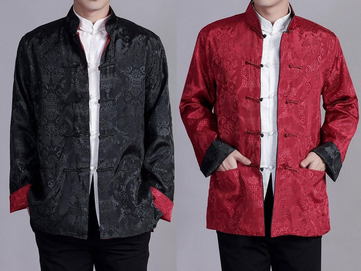 Kung Fu Tops Uniform Tang Men Chinese Traditional Clothing Hanfu Martial Arts