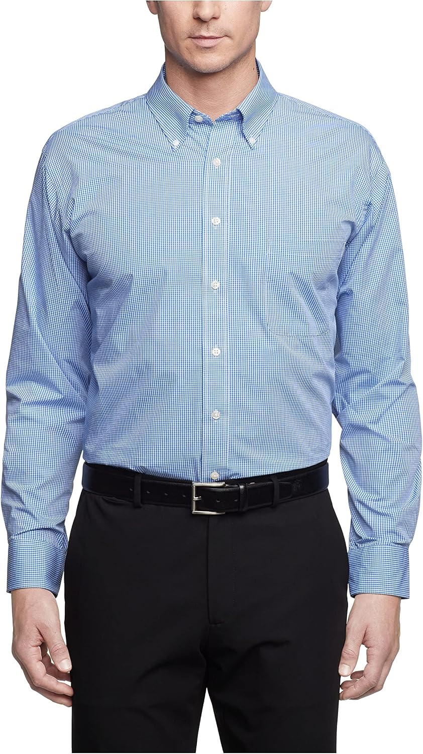 Van Heusen Men's Pinpoint Stripe