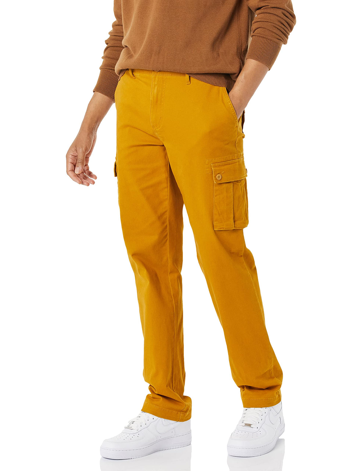 Amazon Essentials Men's Straight-Fit Breathable Stretch Cargo Pants (Available in Big & Tall)