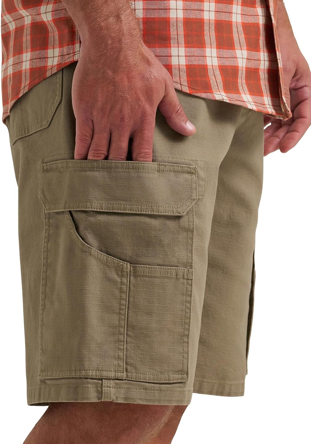 Wrangler Mens Performance Ranger Cargo Short