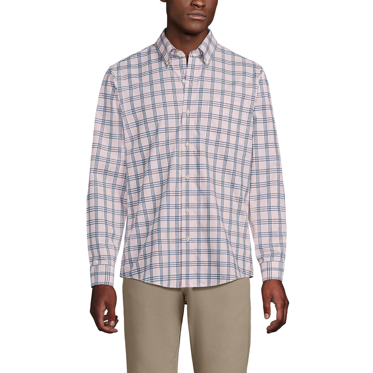 Men's Traditional Fit No Iron Twill Shirt