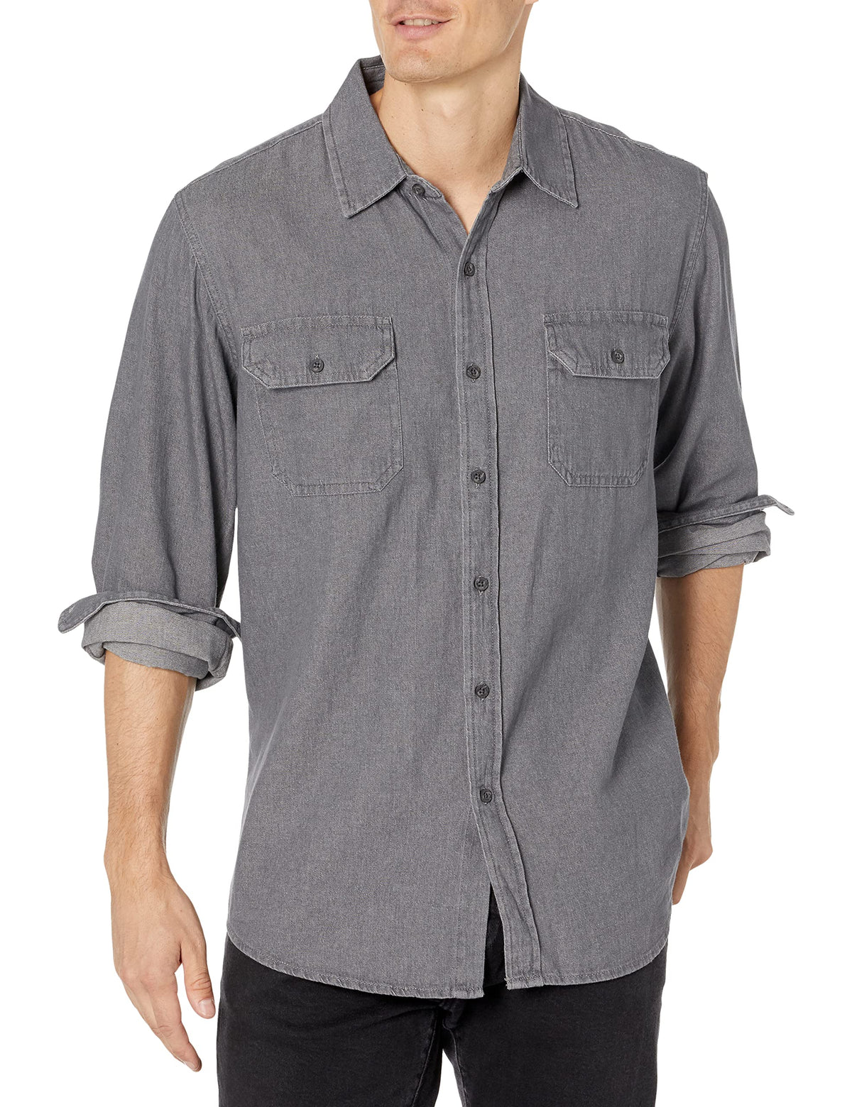 Wrangler Authentics Men's Long Sleeve Classic Woven Shirt