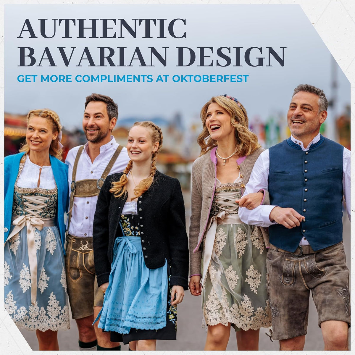 BAVARIA TRACHTEN Lederhosen for Men German Oktoberfest Short Dark Brown