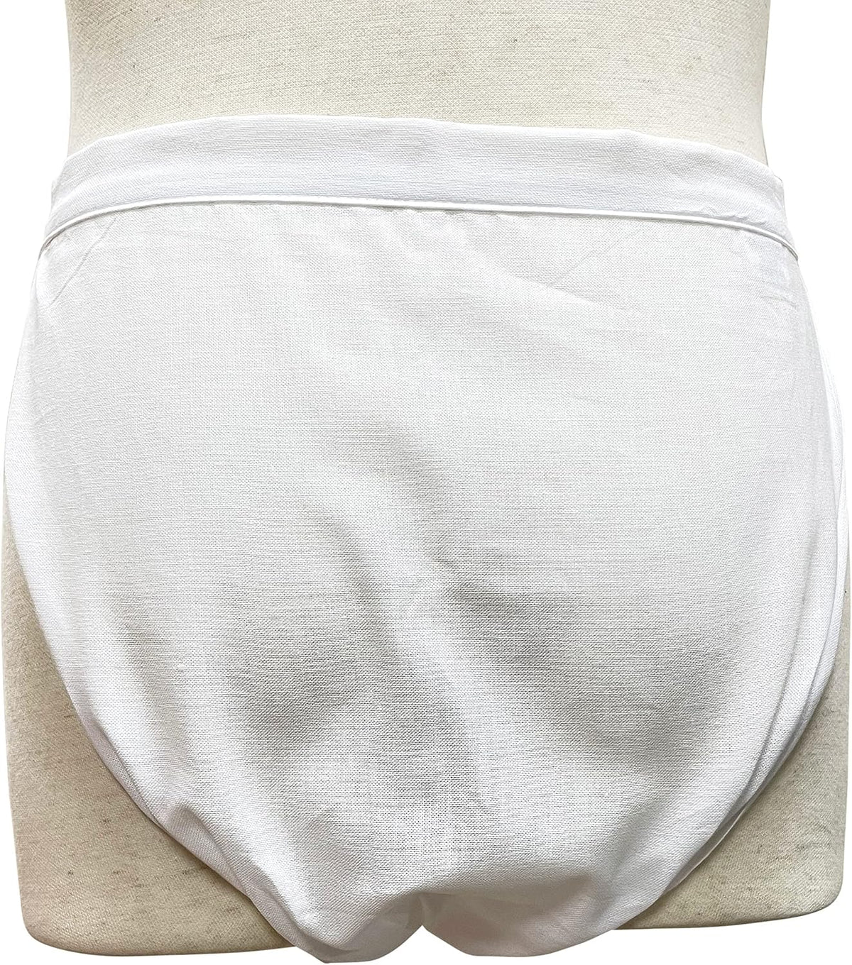 Edoten] Fundoshi made in Japan 100% Cotton loincloth comfortable underwear all-size WHITE