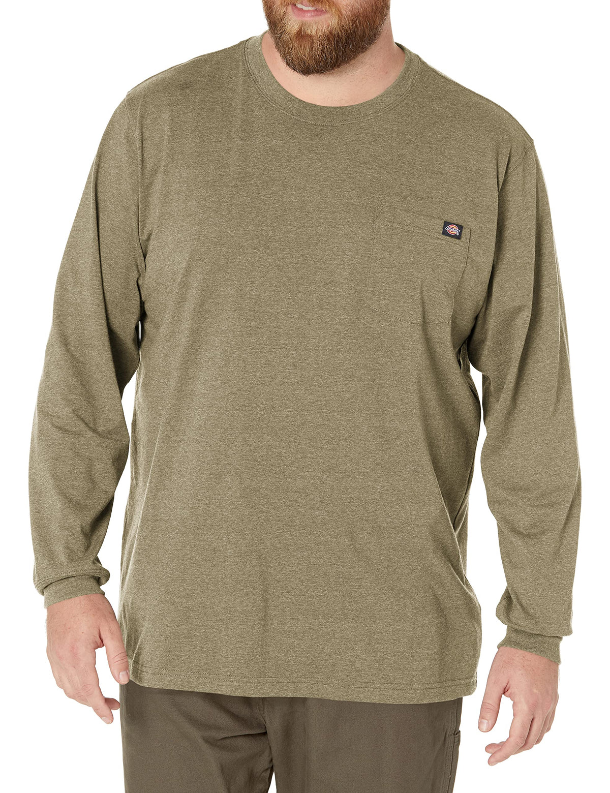Dickies Mens Long Sleeve Heavyweight Crew Neck