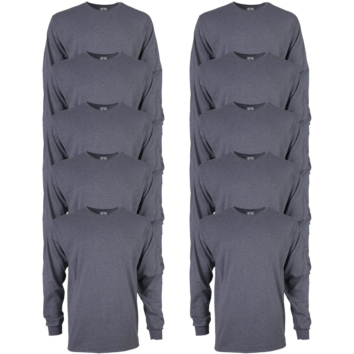 Gildan Adult Ultra Cotton Long Sleeve T-Shirt, Style G2400, Multipack