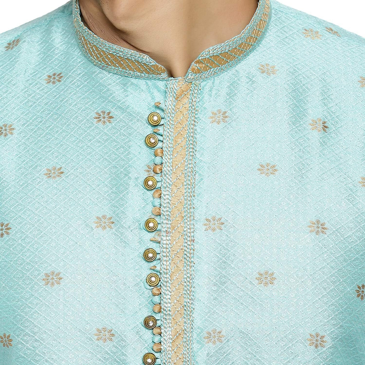 Pro-Ethic Style Developer Men's Silk Printed Kurta Set