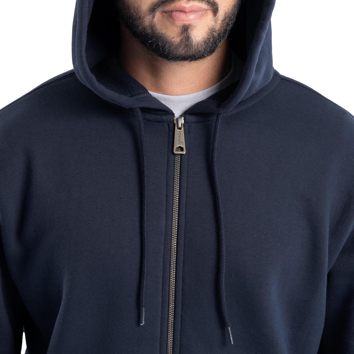 Wrangler mens Full Zip Fleece Hoodie Sweatshirt