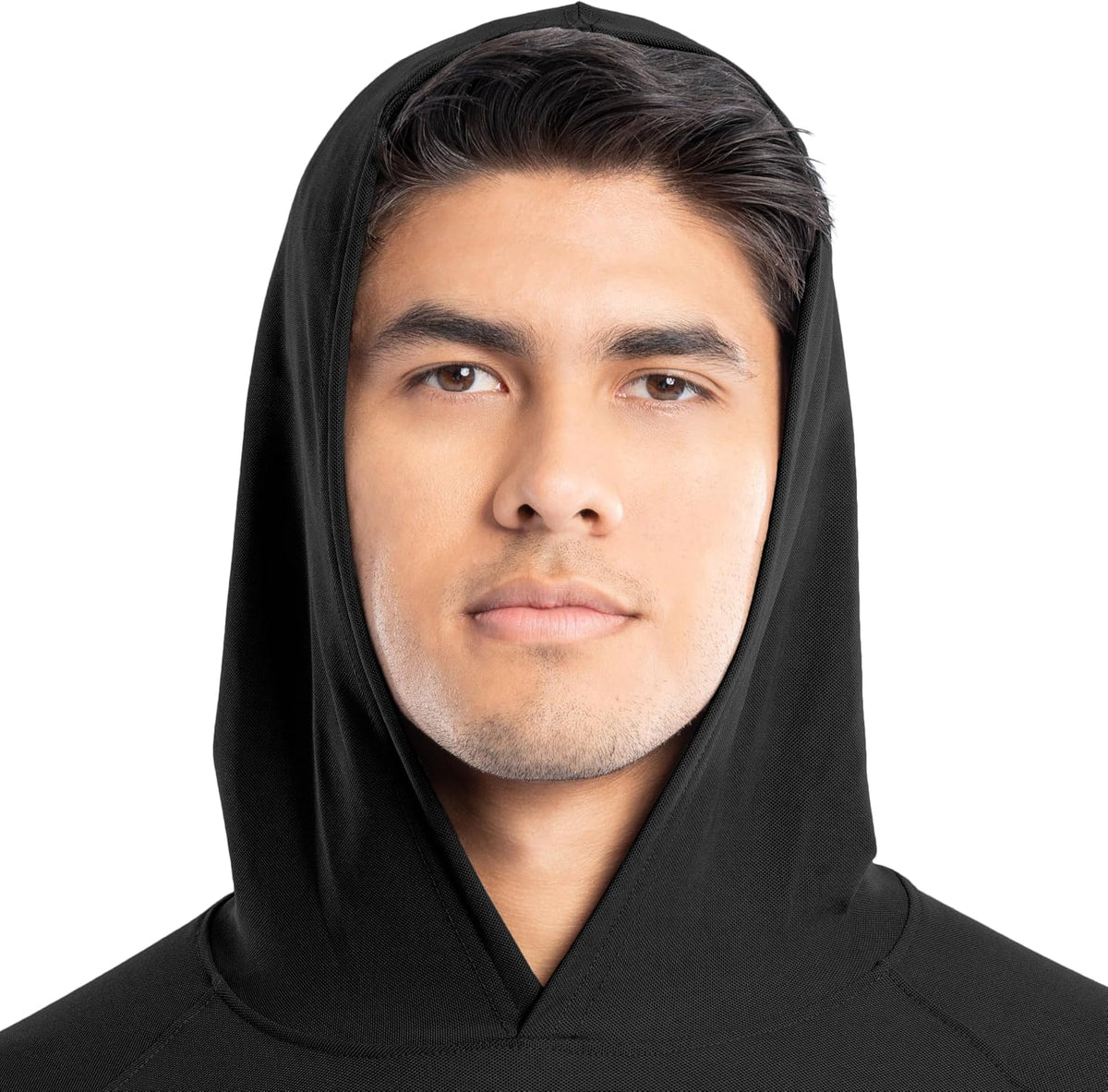 Wrangler Men's Long Sleeve Upf 40 Performance Raglan Hoodie
