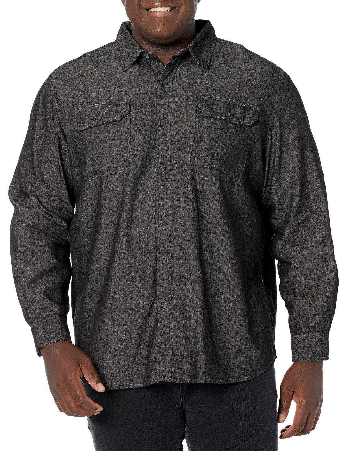Wrangler Authentics Men's Long Sleeve Classic Woven Shirt